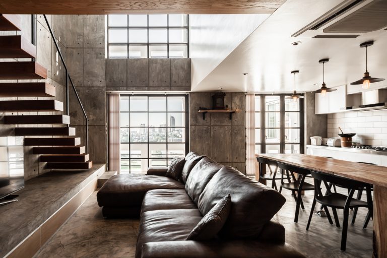 曼谷180㎡LOFT住宅空間設計